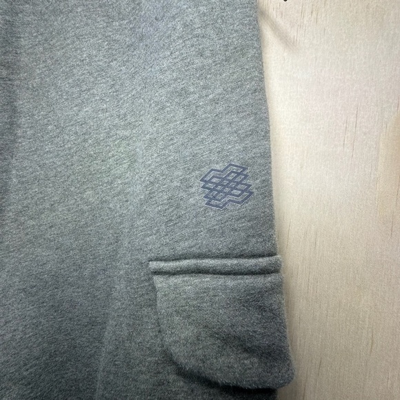 FLX Light Gray Cargo Pants with Elastic Waistband and Tapered Legs - Picture 9 of 11